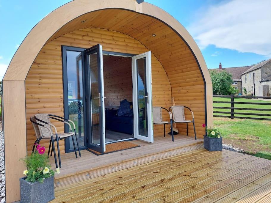 Appartamento High Whashton Springs Glamping Pod, Richmond Yorks Esterno foto